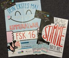 Plakat im Rahmen des Bundesprogramms Demokratie Leben